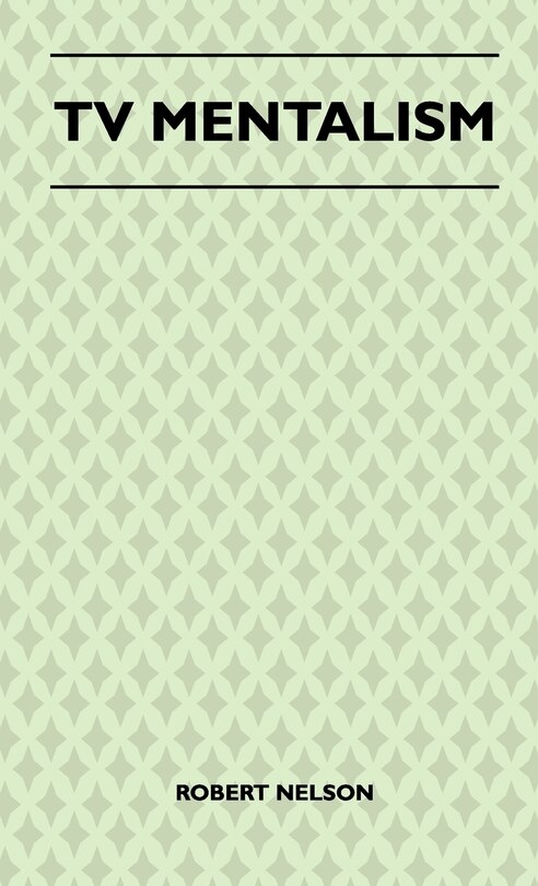 Couverture_TV Mentalism