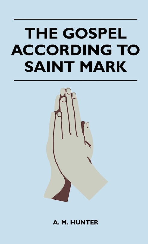 Couverture_The Gospel According To Saint Mark
