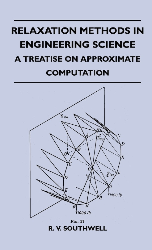 Couverture_Relaxation Methods In Engineering Science - A Treatise On Approximate Computation