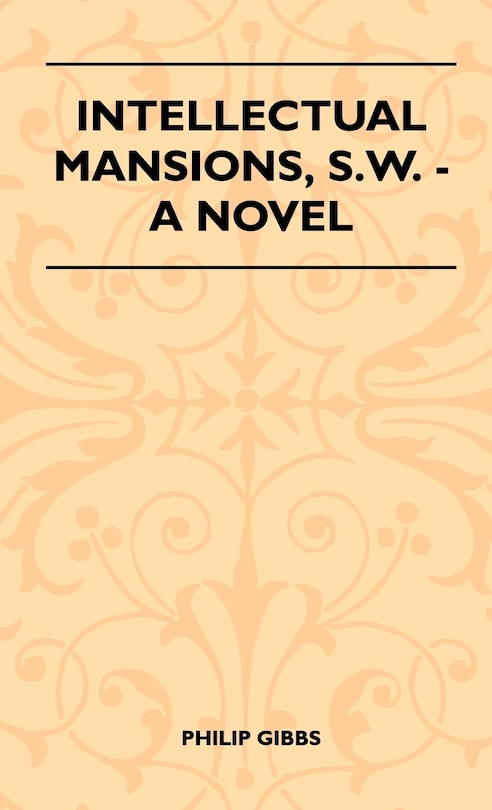 Couverture_Intellectual Mansions, S.W. - A Novel