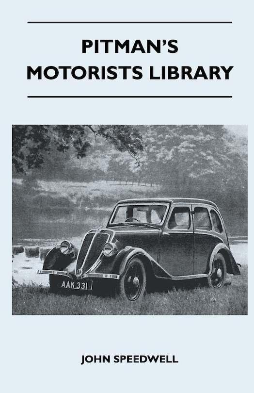 Front cover_Pitman's Motorists Library - The Book of the Jowett - A Complete Guide for Owners of all 1930 to 1937 Models