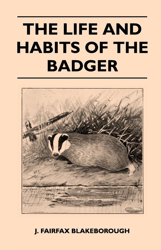 Couverture_The Life and Habits of The Badger
