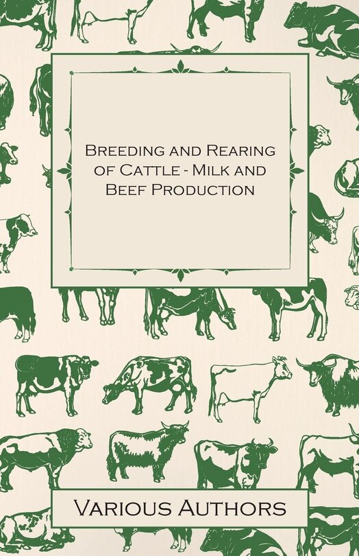 Front cover_Breeding and Rearing of Cattle - Milk and Beef Production