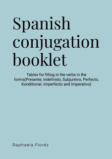 Front cover_Spanish conjugation booklet
