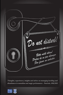 Front cover_Do Not Disturb - Thoughts on Heckling