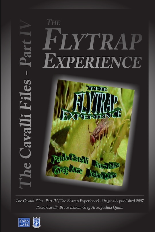 Front cover_The Flytrap Experience