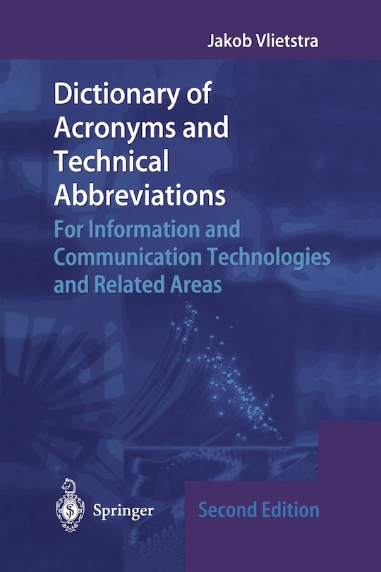 Front cover_Dictionary of Acronyms and Technical Abbreviations