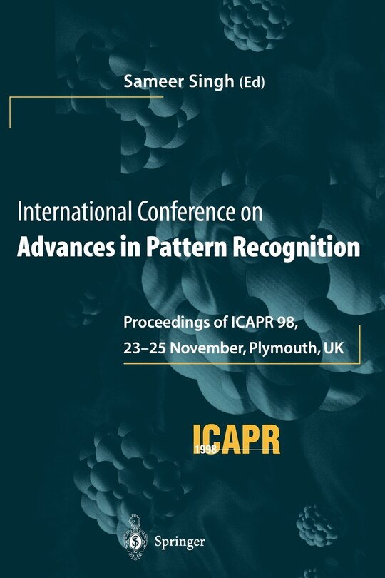 Couverture_International Conference on Advances in Pattern Recognition