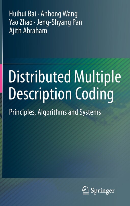 Front cover_Distributed Multiple Description Coding