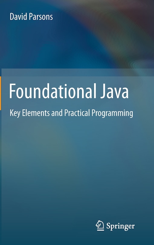Front cover_Foundational Java