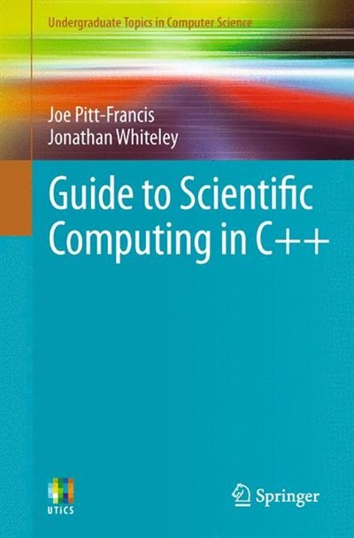 Front cover_Guide to Scientific Computing in C++