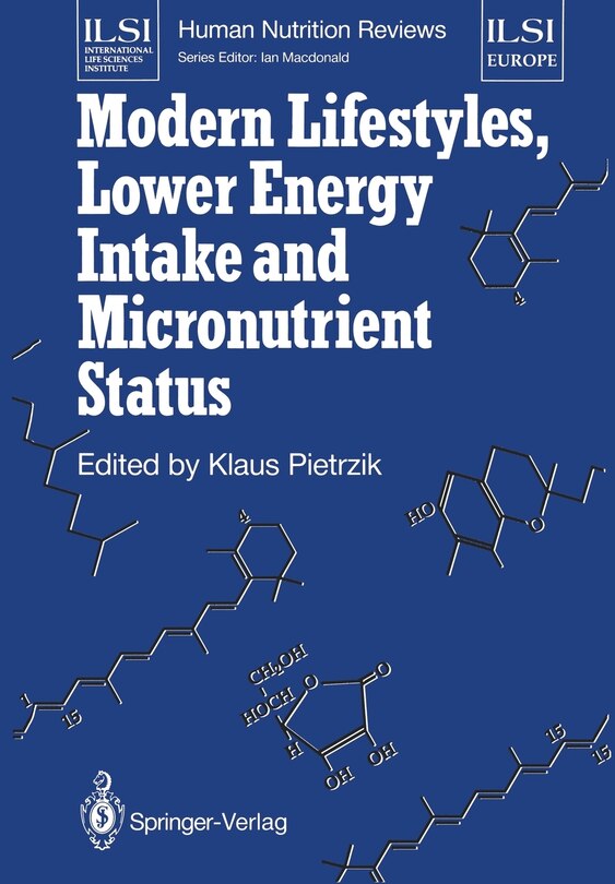 Front cover_Modern Lifestyles, Lower Energy Intake and Micronutrient Status