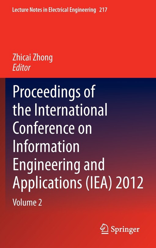 Front cover_Proceedings of the International Conference on Information Engineering and Applications (IEA) 2012