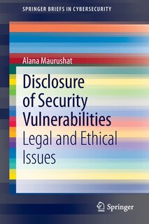 Couverture_Disclosure of Security Vulnerabilities