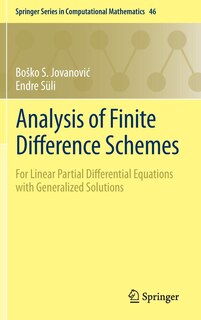 Front cover_Analysis of Finite Difference Schemes