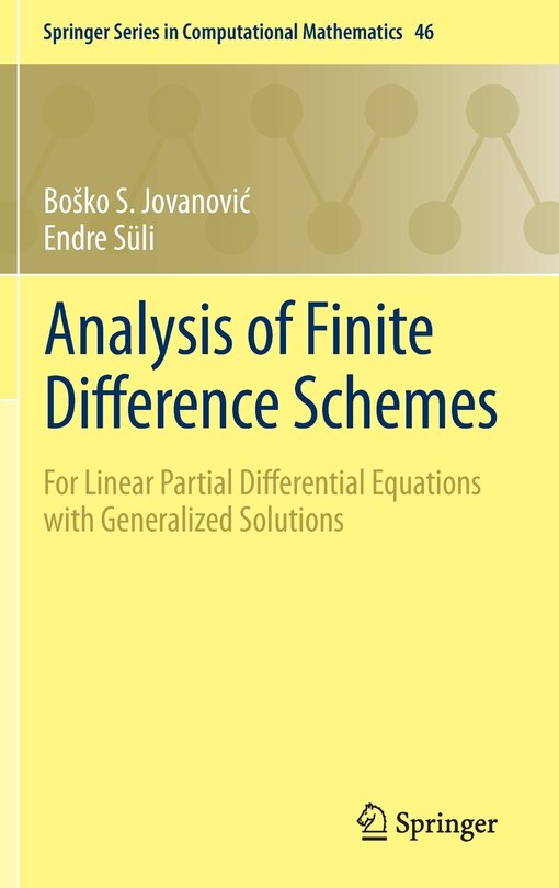 Front cover_Analysis of Finite Difference Schemes