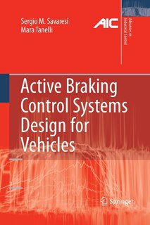 Front cover_Active Braking Control Systems Design for Vehicles