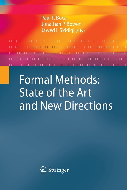 Front cover_Formal Methods: State of the Art and New Directions