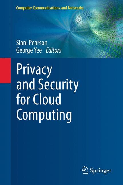 Front cover_Privacy and Security for Cloud Computing