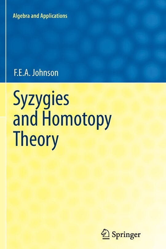 Couverture_Syzygies and Homotopy Theory
