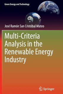 Front cover_Multi Criteria Analysis in the Renewable Energy Industry