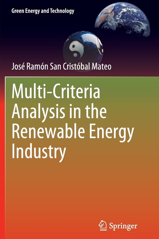Front cover_Multi Criteria Analysis in the Renewable Energy Industry