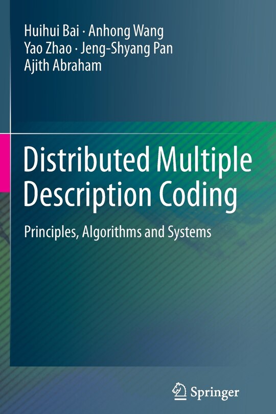 Front cover_Distributed Multiple Description Coding