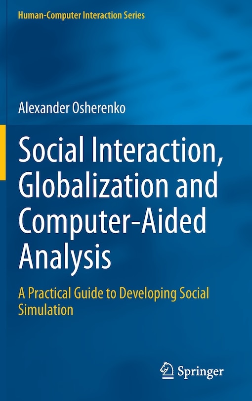 Couverture_Social Interaction, Globalization and Computer-Aided Analysis
