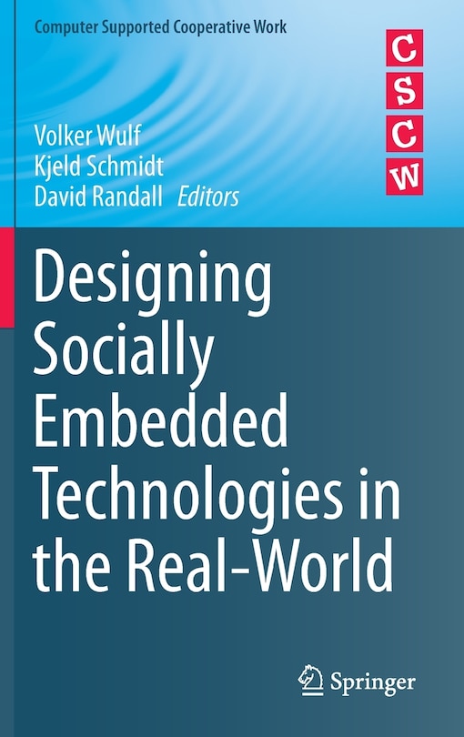 Front cover_Designing Socially Embedded Technologies in the Real-World