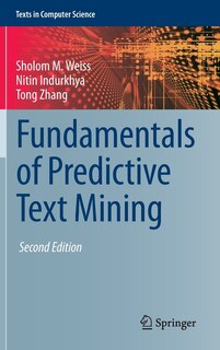 Couverture_Fundamentals Of Predictive Text Mining