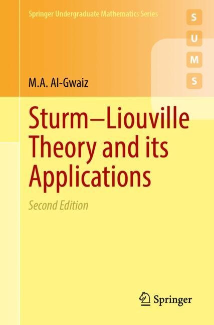 Couverture_Sturm-Liouville Theory and its Applications