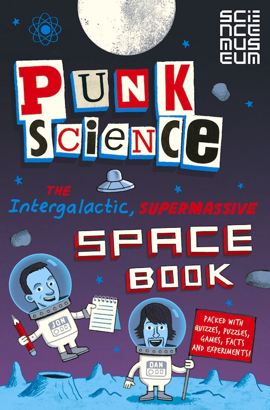 Front cover_Punk Science: Intergalactic Supermassive Space Book