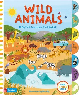 Front cover_My First Search And Find: Wild Animals