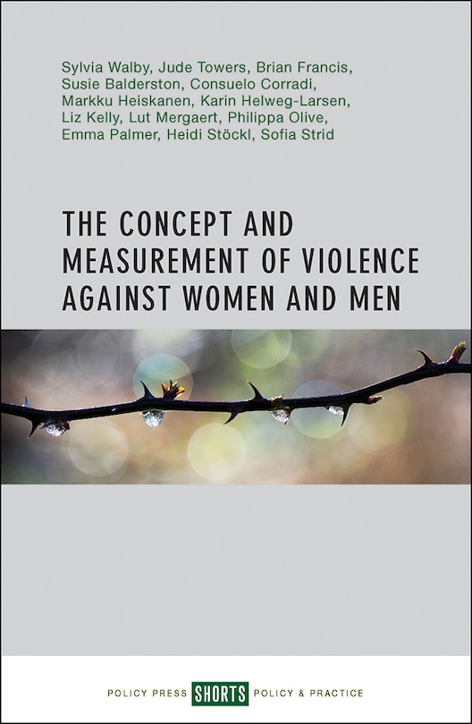 Front cover_The Concept And Measurement Of Violence Against Women And Men