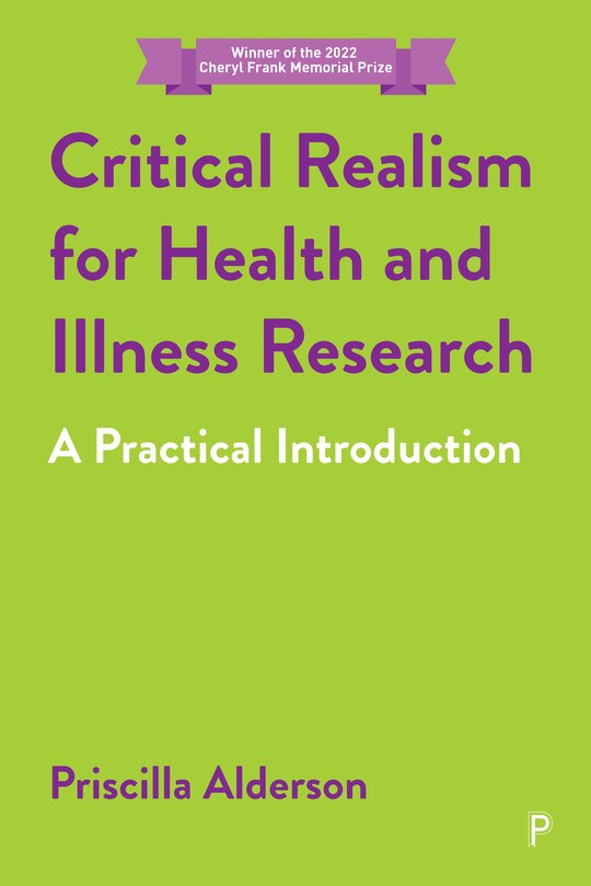 Front cover_Critical Realism For Health And Illness Research