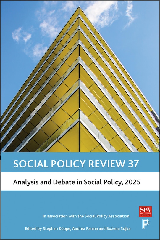 Front cover_Social Policy Review 37