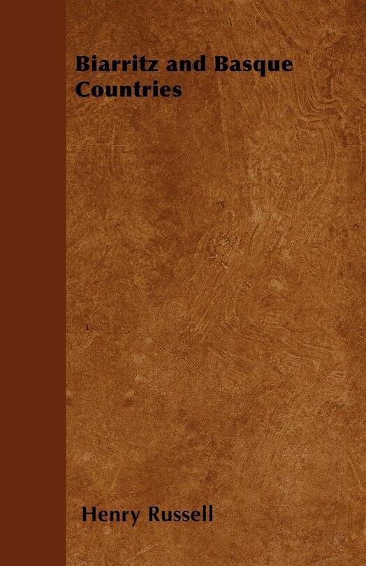 Front cover_Biarritz and Basque Countries