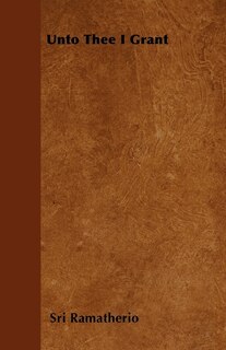 Front cover_Unto Thee I Grant