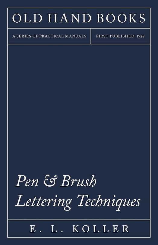 Front cover_Pen & Brush Lettering Techniques