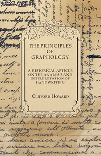 Couverture_The Principles of Graphology - A Historical Article on the Analysis and Interpretation of Handwriting