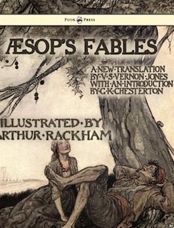 Front cover_Aesop's Fables - Illustrated by Arthur Rackham