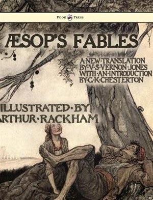 Front cover_Aesop's Fables - Illustrated by Arthur Rackham
