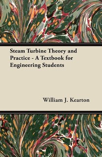 Couverture_Steam Turbine Theory and Practice - A Textbook for Engineering Students