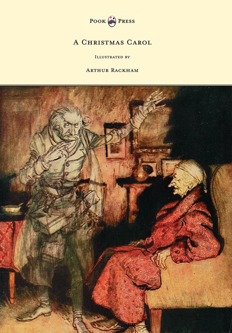 Front cover_A Christmas Carol - Illustrated by Arthur Rackham