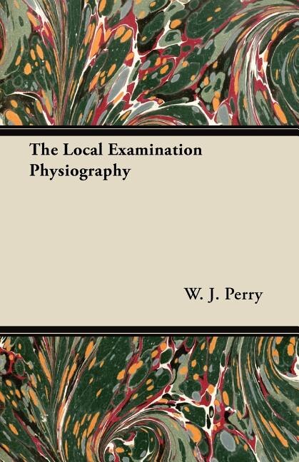 Front cover_The Local Examination Physiography