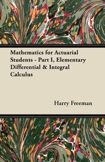 Couverture_Mathematics for Actuarial Students