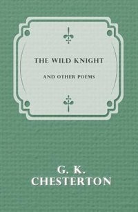 Front cover_The Wild Knight and Other Poems