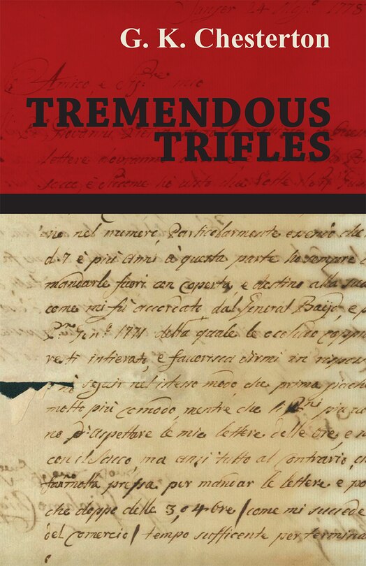 Tremendous Trifles