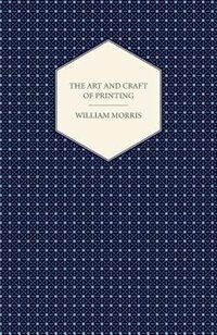 The Art and Craft of Printing