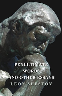 Couverture_Penultimate Words and Other Essays